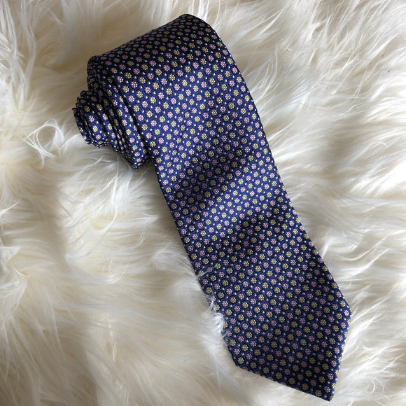 Brooks Brothers Other - Brooks Brothers Foulard Flower Neck Tie Silk Brooks Brothers Other - Brooks Brothers Foulard Flower Neck Tie Silk